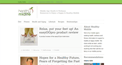 Desktop Screenshot of healthymidlife.com